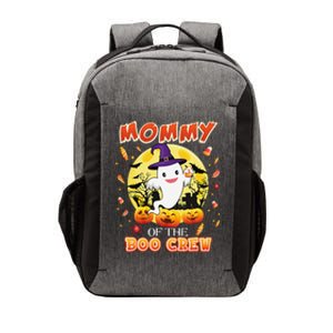 Mommy Of The Boo Crew Halloween Cute Ghost Pumpkin Scary Vector Backpack