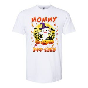 Mommy Of The Boo Crew Halloween Cute Ghost Pumpkin Scary Softstyle CVC T-Shirt