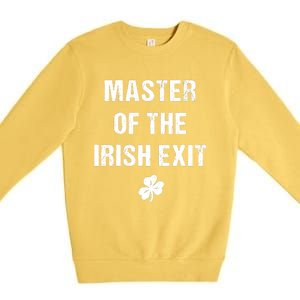 Master Of The Irish Exit Premium Crewneck Sweatshirt