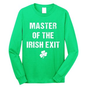 Master Of The Irish Exit Long Sleeve Shirt