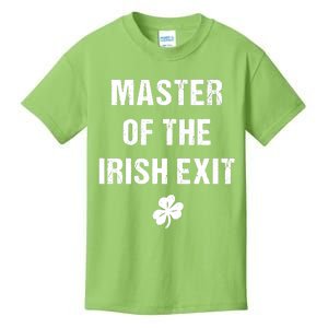 Master Of The Irish Exit Kids T-Shirt