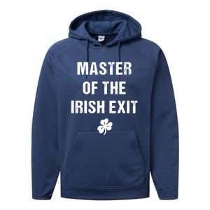 Master Of The Irish Exit Performance Fleece Hoodie