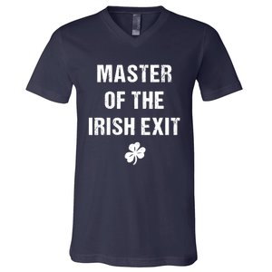 Master Of The Irish Exit V-Neck T-Shirt