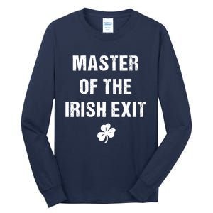 Master Of The Irish Exit Tall Long Sleeve T-Shirt