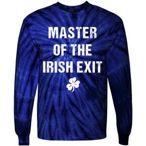 Master Of The Irish Exit Tie-Dye Long Sleeve Shirt