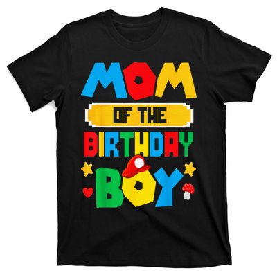 Mom Of The Birthday Boy Game T-Shirt