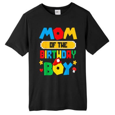 Mom Of The Birthday Boy Game Tall Fusion ChromaSoft Performance T-Shirt