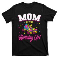 Mom of the Birthday  Roller Skates Bday Skating Party T-Shirt