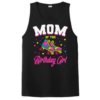 Mom of the Birthday  Roller Skates Bday Skating Party PosiCharge Competitor Tank