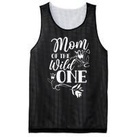 Mom Of The Wild One Mama Mother Mommy Sayings Mesh Reversible Basketball Jersey Tank