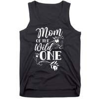 Mom Of The Wild One Mama Mother Mommy Sayings Tank Top