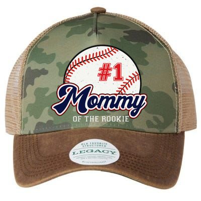 Mommy of the Rookie Tee Rookie of the Year Baseball Mama Legacy Tie Dye Trucker Hat