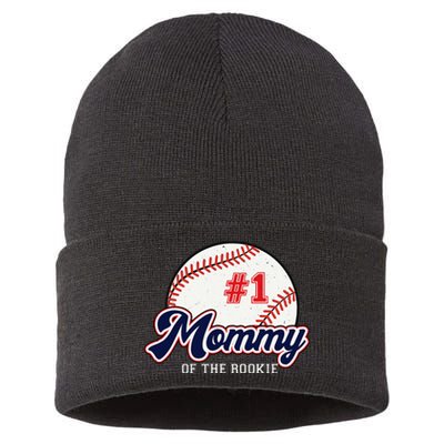 Mommy of the Rookie Tee Rookie of the Year Baseball Mama Sustainable Knit Beanie