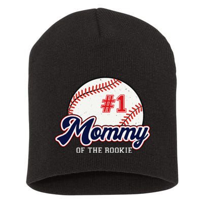 Mommy of the Rookie Tee Rookie of the Year Baseball Mama Short Acrylic Beanie