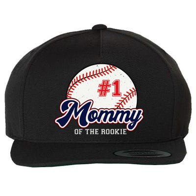 Mommy of the Rookie Tee Rookie of the Year Baseball Mama Wool Snapback Cap