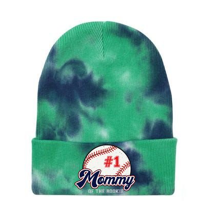 Mommy of the Rookie Tee Rookie of the Year Baseball Mama Tie Dye 12in Knit Beanie