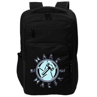 Mark Of The Maker Hammer Art Impact Tech Backpack