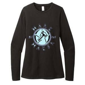 Mark Of The Maker Hammer Art Womens CVC Long Sleeve Shirt