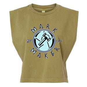 Mark Of The Maker Hammer Art Garment-Dyed Women's Muscle Tee