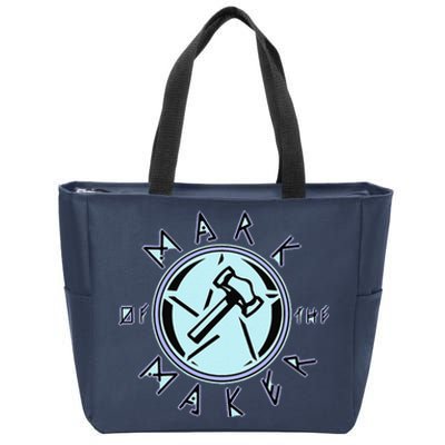 Mark Of The Maker Hammer Art Zip Tote Bag