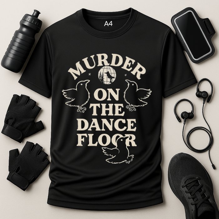 Murder On The Dance Floor Crows Cooling Performance Crew T-Shirt