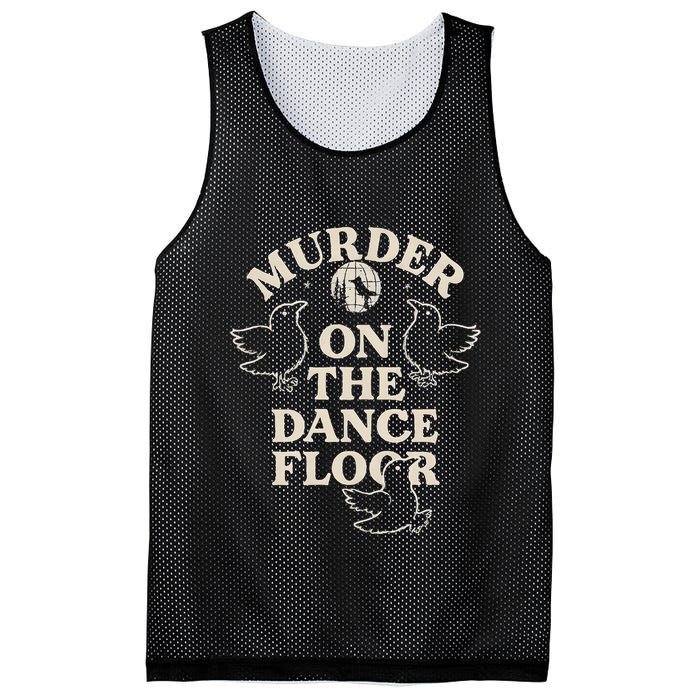 Murder On The Dance Floor Crows Mesh Reversible Basketball Jersey Tank