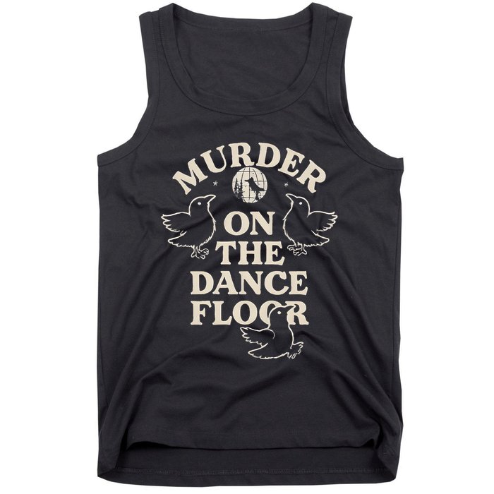 Murder On The Dance Floor Crows Tank Top