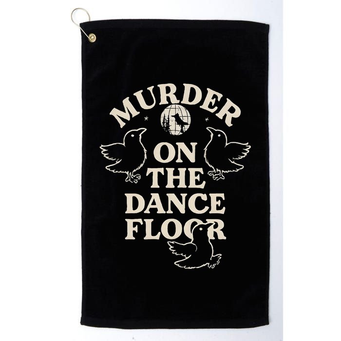 Murder On The Dance Floor Crows Golf Towel
