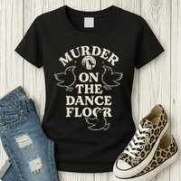 Murder On The Dance Floor Crows Womens T-Shirt