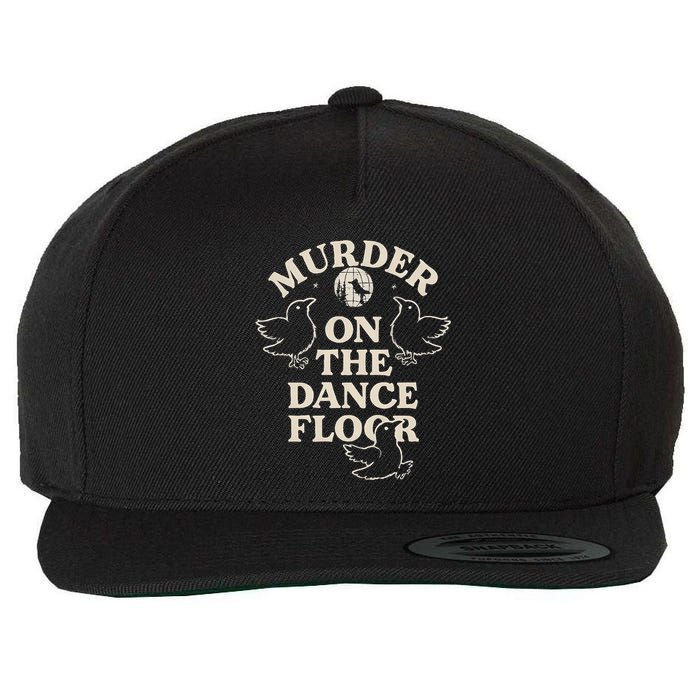 Murder On The Dance Floor Crows Wool Snapback Cap
