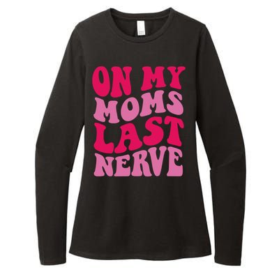 Mommy Of The Birthday Girl Unicorn Flossing MomOn My Mom's Last Nerve Womens CVC Long Sleeve Shirt