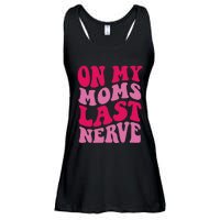 Mommy Of The Birthday Girl Unicorn Flossing MomOn My Mom's Last Nerve Ladies Essential Flowy Tank