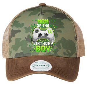 Mom of the Birthday Matching Video Gamer Birthday Party Legacy Tie Dye Trucker Hat