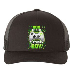 Mom of the Birthday Matching Video Gamer Birthday Party Yupoong Adult 5-Panel Trucker Hat