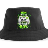 Mom of the Birthday Matching Video Gamer Birthday Party Sustainable Bucket Hat