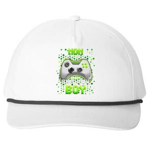 Mom of the Birthday Matching Video Gamer Birthday Party Snapback Five-Panel Rope Hat