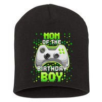 Mom of the Birthday Matching Video Gamer Birthday Party Short Acrylic Beanie