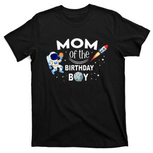 Mom of The Birthday Space Astronaut gift for Birthday T-Shirt