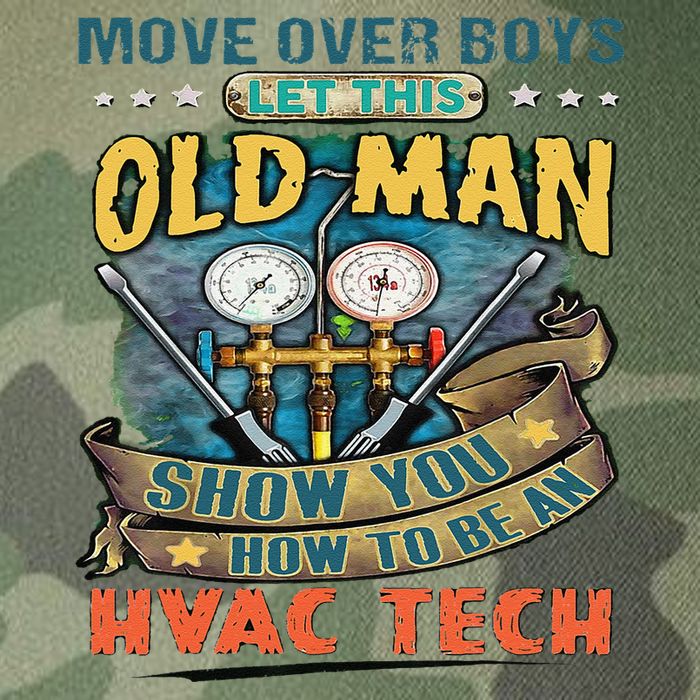 Move Overlet This Old Man Show You How To Be An Hvac Legacy Tie Dye Trucker Hat