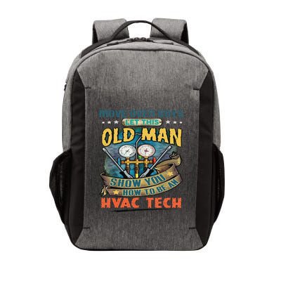Move Overlet This Old Man Show You How To Be An Hvac Vector Backpack