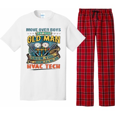 Move Overlet This Old Man Show You How To Be An Hvac Pajama Set