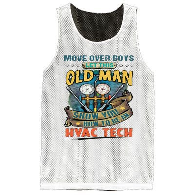 Move Overlet This Old Man Show You How To Be An Hvac Mesh Reversible Basketball Jersey Tank