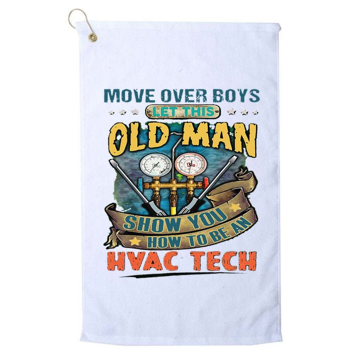 Move Overlet This Old Man Show You How To Be An Hvac Golf Towel