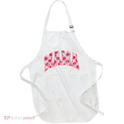 Mama Of The Berry First Birthday Strawberry Family Matching Full-Length Apron With Pockets