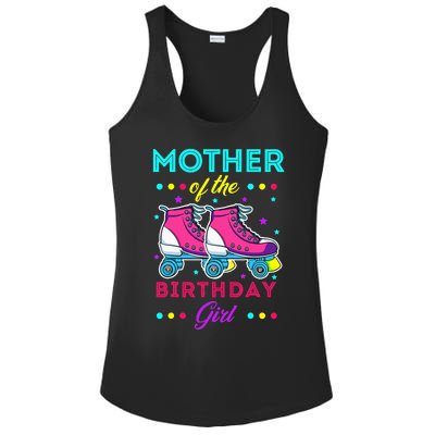 Mother of the Birthday Roller Skates Bday Skating Theme Ladies PosiCharge Competitor Racerback Tank