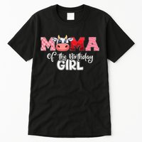 Mama of The Birthday Cow Family Cow Farm Matching Tall T-Shirt