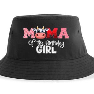 Mama of The Birthday Cow Family Cow Farm Matching Sustainable Bucket Hat