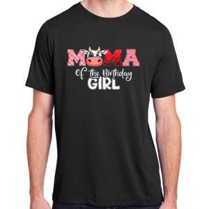 Mama of The Birthday Cow Family Cow Farm Matching Adult ChromaSoft Performance T-Shirt