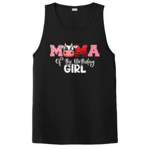 Mama of The Birthday Cow Family Cow Farm Matching PosiCharge Competitor Tank