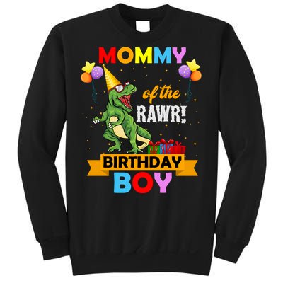 MOMMY OF THE RAWR BIRTHDAY BOY Sweatshirt